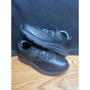 Brooks Addiction Walker 2 Womens Size 11 Black Athletic Leather Shoes Sneakers